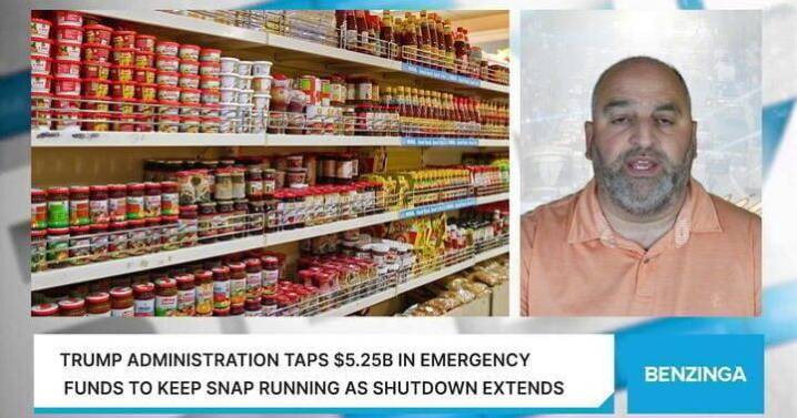 Trump Administration Taps $5.25B In Emergency Funds To Keep Snap Running As Shutdown Extends