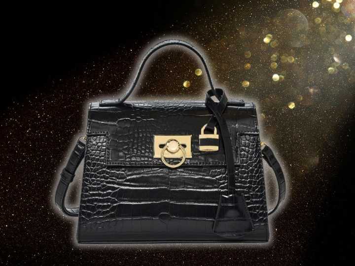 Target’s version of the croc-inspired Hermès Kelly 25 is on sale for $15, but only for the next two days