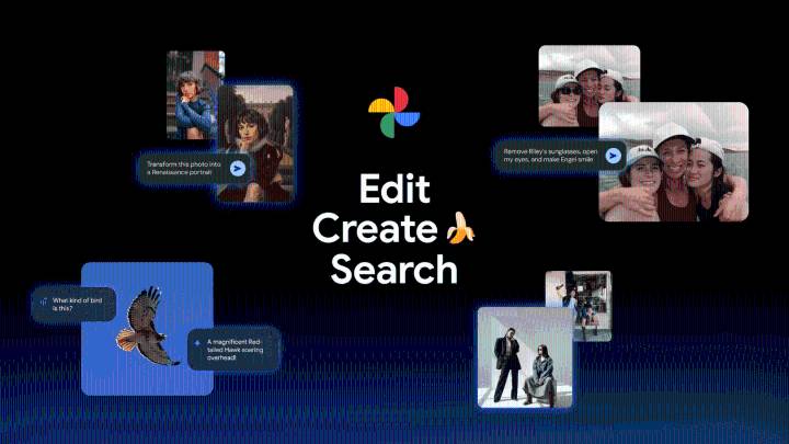 Google Photos gets Nano Banana AI: Smarter editing, creative templates and search now live