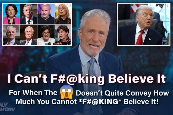 Jon Stewart rips Dems for 'caving' on government shutdown: 'I can't f