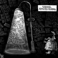 Editorial Cartoon: Seasonal Affected Disorder