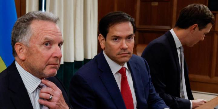 Marco Rubio dijo que la reunión con Ucrania fue “productiva” pero aclaró que “queda mucho trabajo por hacer”