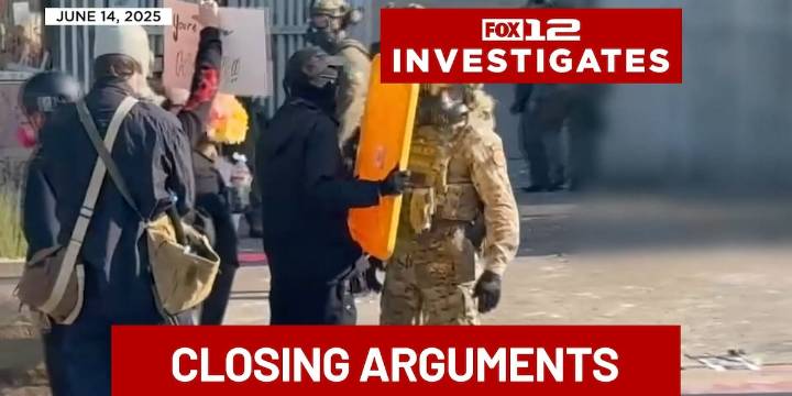 Both sides present closing arguments in federal trial over troop deployment to Portland