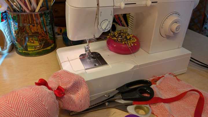 This Candy-Themed IKEA Pillow Gave Us A Sweet Holiday DIY Idea