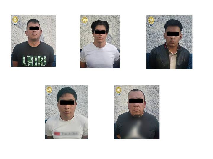 Caen 5 por secuestro y robo a un hombre en la Cuauhtémoc, CDMX