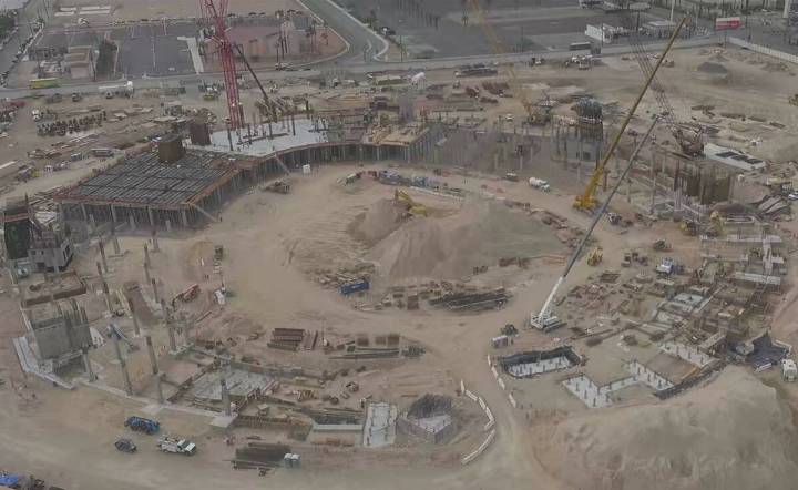 Athletics continue to progress on construction of $2B Las Vegas ballpark