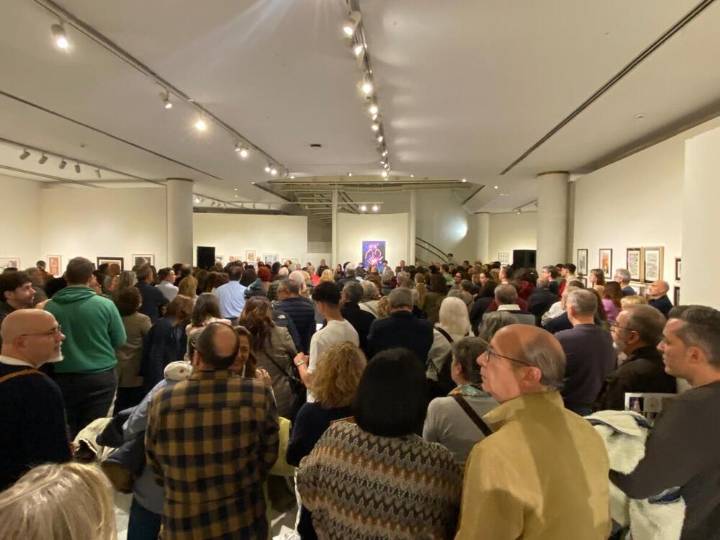 El homenaje al artista 'Ciro' llena el Museo Municipal