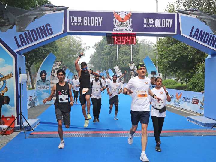 First-ever Sekhon Indian Air Force Marathon 2025 concludes