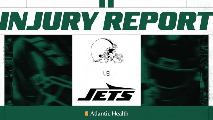 Jets Injury Report | Week 10 vs. Browns - Wednesday