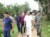Tripura Governor visits remote Bata Para in Dhalai
