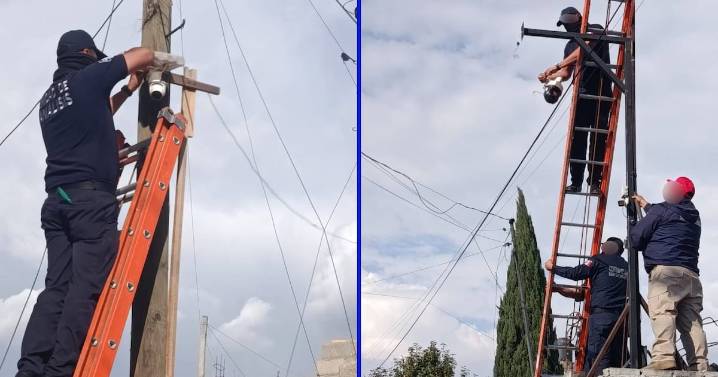 Quitan cámaras de vigilancia ‘clandestinas’ en San Mateo Atenco