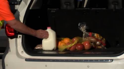 Houston Food Bank holds special food distribution at NRG Stadium to provide relief amid government shutdown