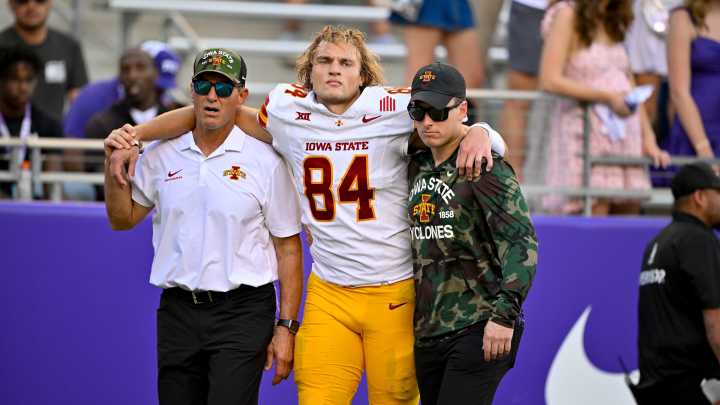 Gabe Burkle injury update, Iowa State football TE out for season