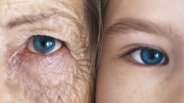 Study reveals humans age in two sharp bursts 