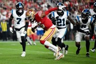 Jauan Jennings throws punch at Tre'Von Moehrig after cheap shot in 49ers' win over Panthers