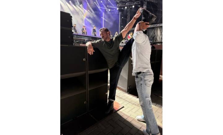 Salman Khan shares backstage Da-Bangg moments with ‘Aahhhhaaa’ twist