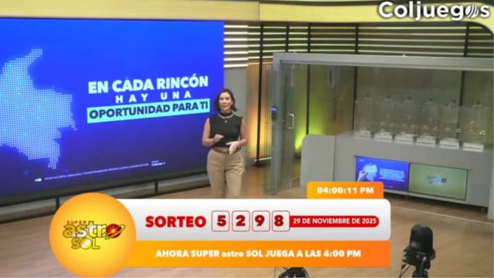 Super Astro Sol: conozca el número ganador y signo del sorteo de este 29 de noviembre