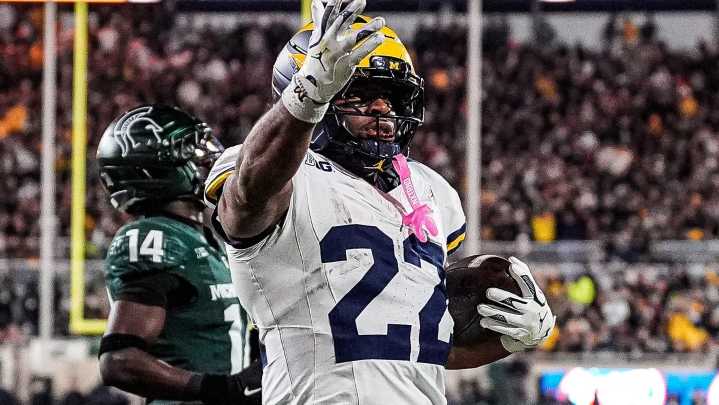 Justice Haynes injury: Michigan football RB suffers foot injury
