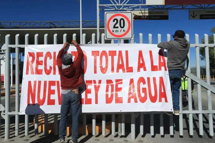Bloqueos campesinos siguen paralizando cruces y agravan riesgos en Ciudad Juárez