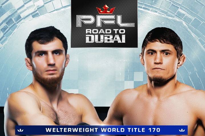 PFL Road to Dubai adds welterweight title fight between Ramazan Kurmagomedov
