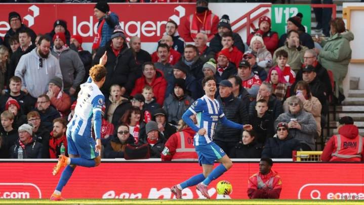 De Cuyper, Tzimas on target as Brighton down Forest to go fifth