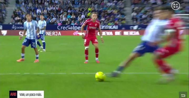 Revisión del VAR: ¿Por qué se anula el gol de Eneko Jauregi en el Málaga CF