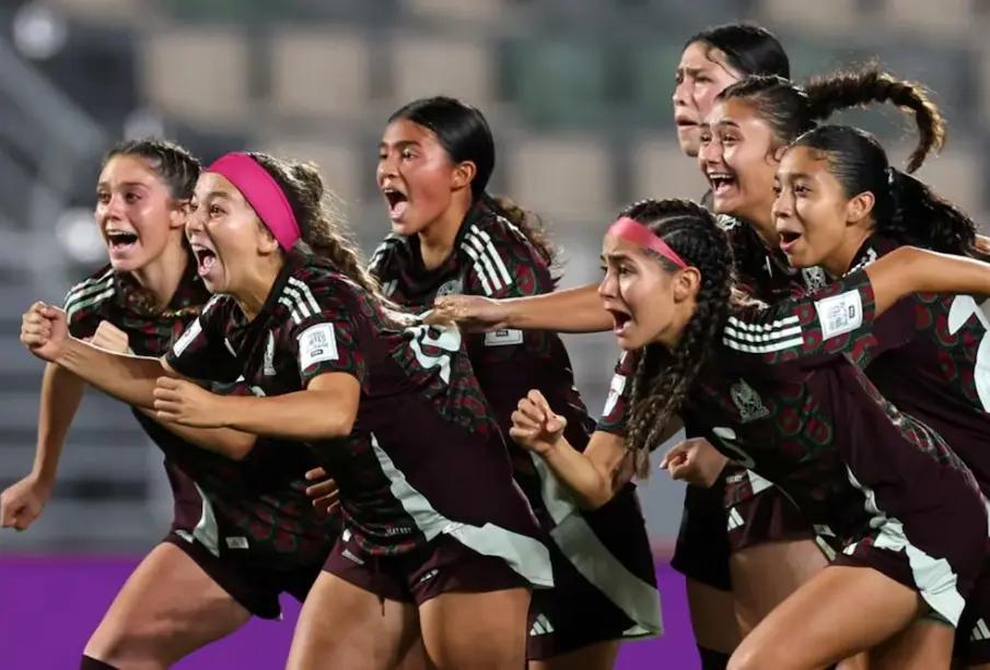 ¡Histórico! México gana en panales a Brasil y se corona tercer lugar del Mundial Femenil Sub 17