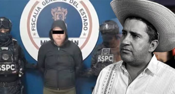 Dan prisión preventiva al “Licenciado” y a escoltas por asesinato de Carlos Manzo, alcalde de Uruapan