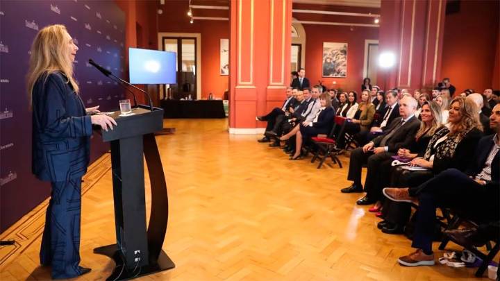 Karina Milei recibió a los diputados electos de LLA en la Casa Rosada