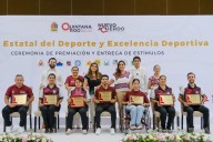 Entrega Mara Lezama el Premio Estatal del Deporte 2025 y reafirma el deporte como motor de transformación social en Quintana Roo