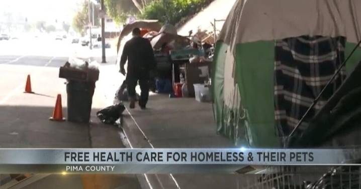 Pima County offers free health care for the homeless and their pets