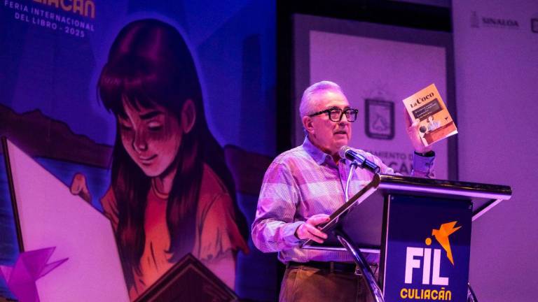 Rocha Moya presenta en la FIL Culiacán libro sobre el proceso legislativo de la reforma educativa