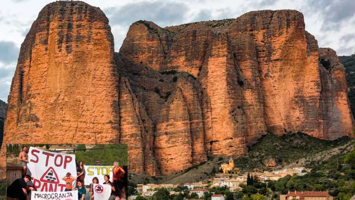 Avanza la posible creación de una granja porcina en Riglos