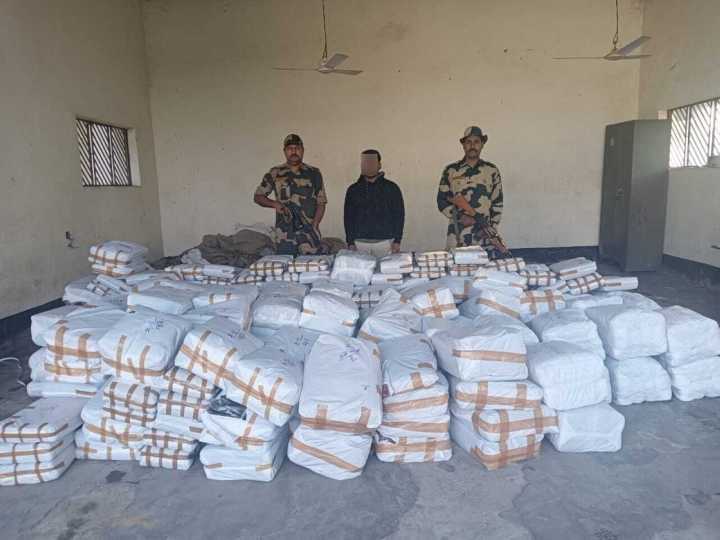 BSF seizes Rs 74 lakh goods in Tripura