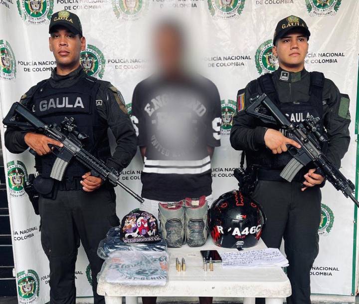 Capturado alias Balanta, sujeto implicado en la muerte de una mujer por acción sicarial en Granada, Meta