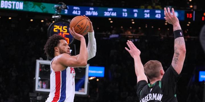 Celtics end Pistons’ winning streak at a franchise record