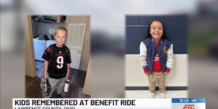 Kids honored at benefit ride