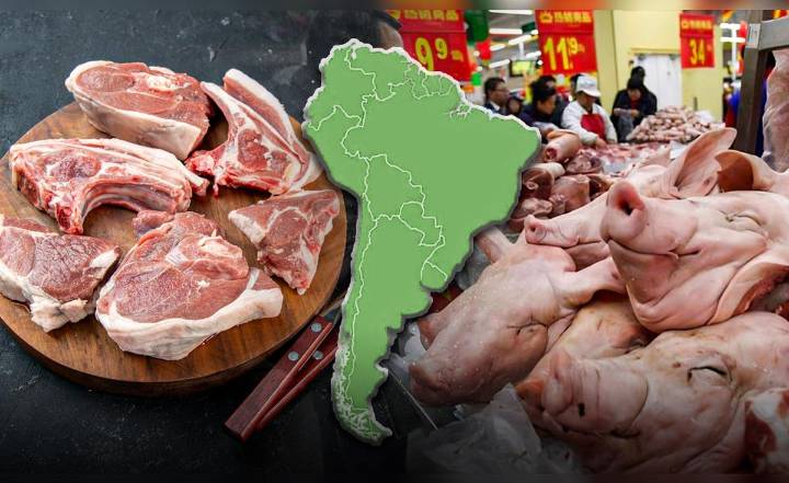 El país de América Latina que produce más carne de cerdo con EE.UU. y China: supera a México y Perú en top 5 del mundo