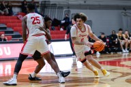 College roundup: Gooden nets 43, Dragons men score 100 in home win