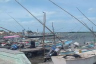 Más de tres mil embarcaciones del Litoral Oriente de Yucatán, paralizadas por el Frente Frío 13