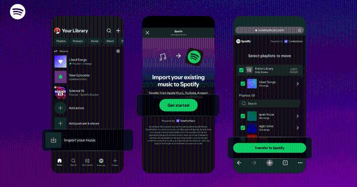 Spotify simplifies importing playlists from other streaming services