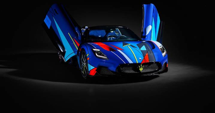 Maserati MC20 Cielo “Opera d’Arte”: una pintura sobre cuatro ruedas