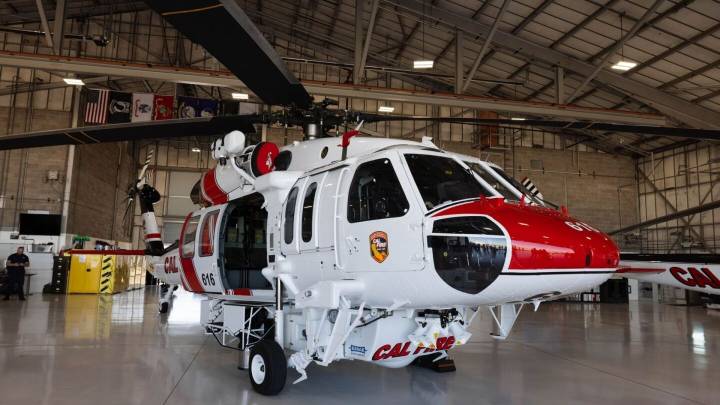 CAL FIRE Fire Hawk helicopter rescues injured hiker after 50-foot fall near Little Black Sands Beach