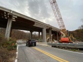 Lane closures, bridge work, continue on Route 422 next week