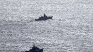 UK navy intercepts Russian corvette and tanker as Moscow steps up naval activity