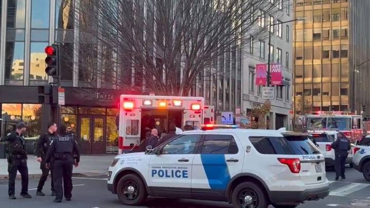 Tiroteo deja a tres personas heridas cerca de la Casa Blanca