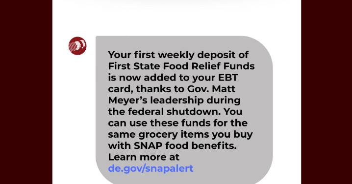 Nearly 60,000 households in Del. get food relief funds