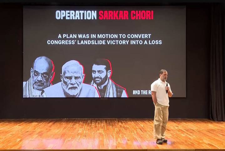 On eve of Bihar polls, Rahul Gandhi drops 'H files,' alleges major 'vote theft' in Haryana Assembly elections