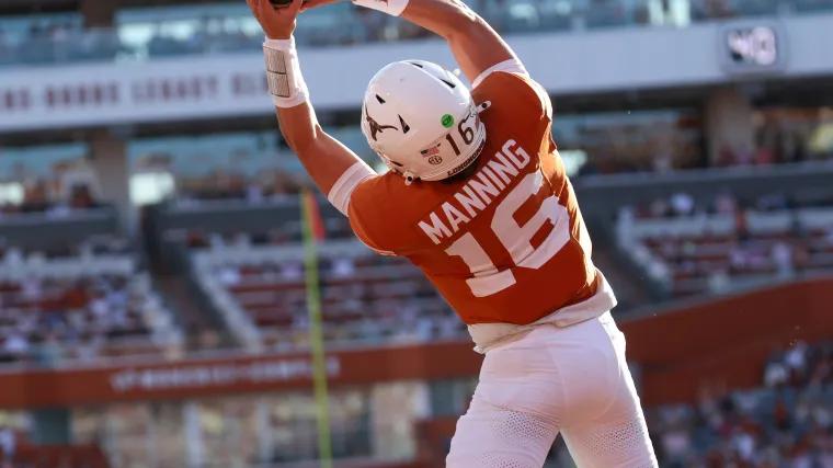 Arch Manning stats: QB has historic day as Texas beats Arkansas 52