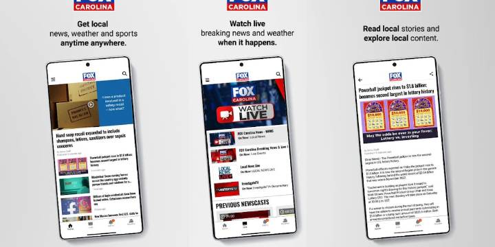 Download the all-new, free FOX Carolina mobile app